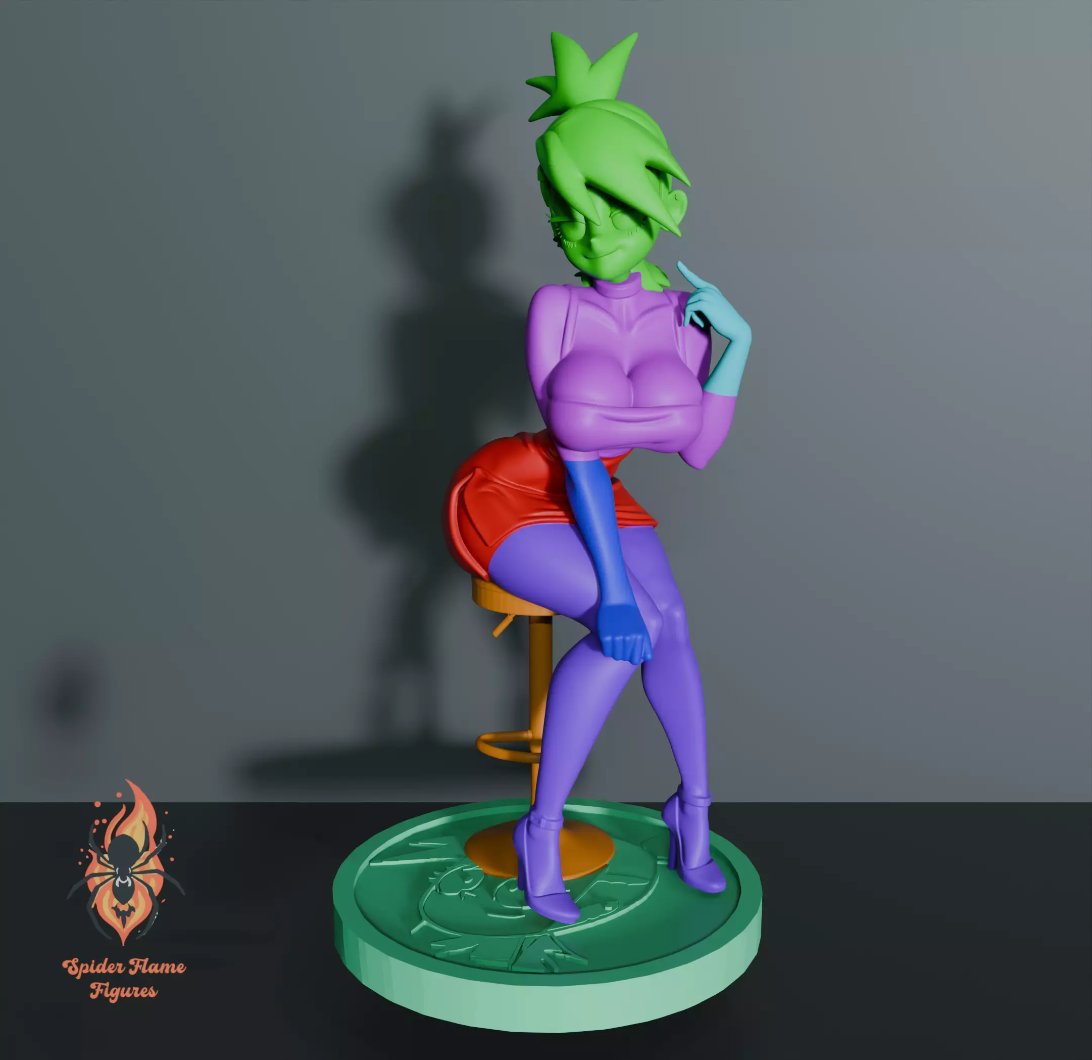 Frankie Foster - Foster Home for Imaginary Friends 3D print model_1