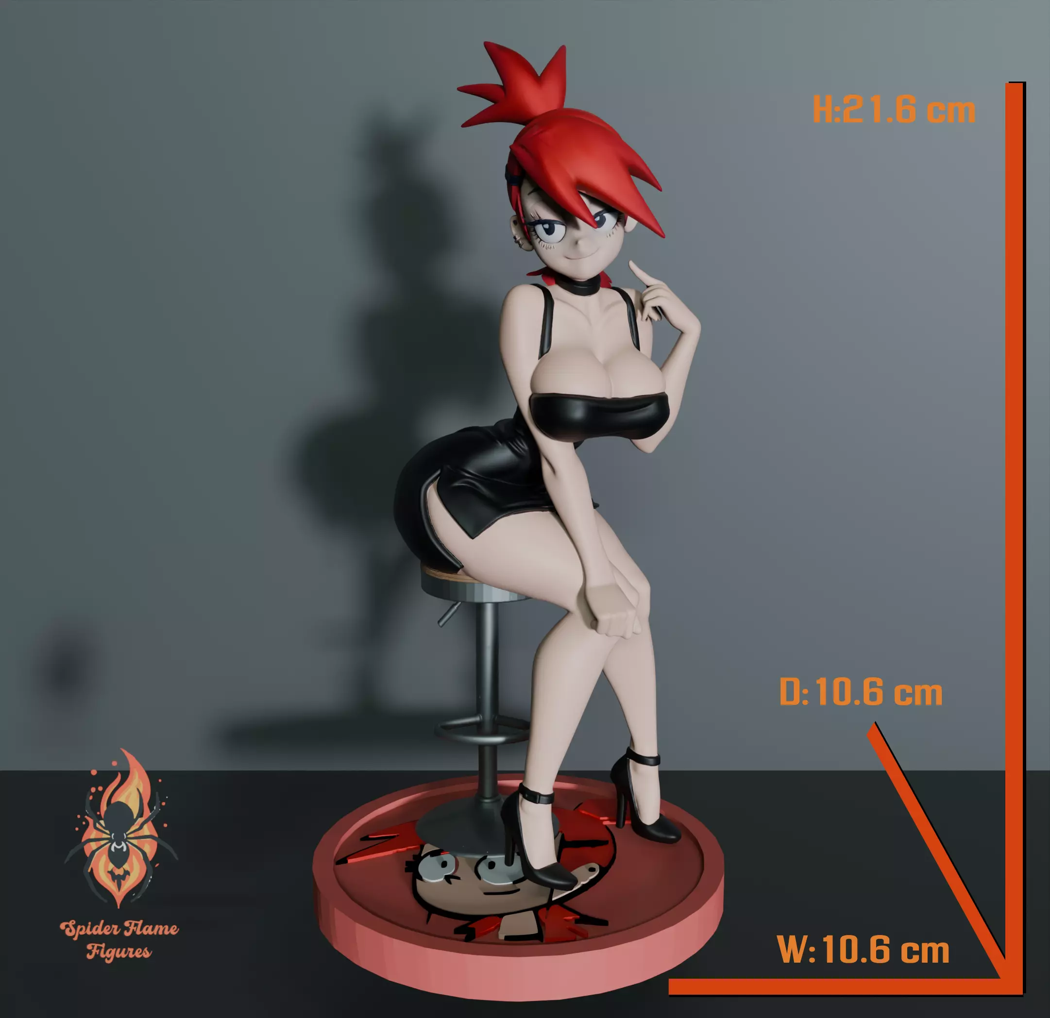Frankie Foster - Foster Home for Imaginary Friends 3D print model_0