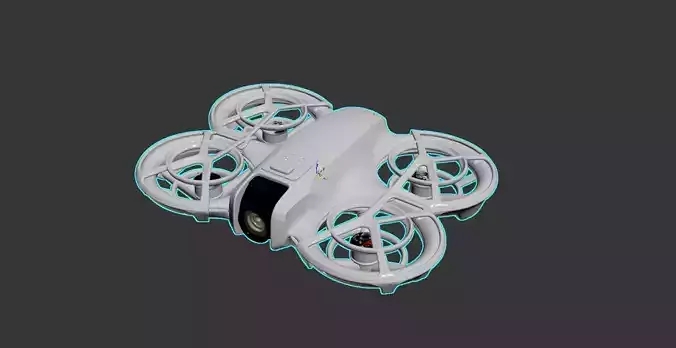 DJI NEO 3D Printable - STL - PBR Corona Renderer 3D model