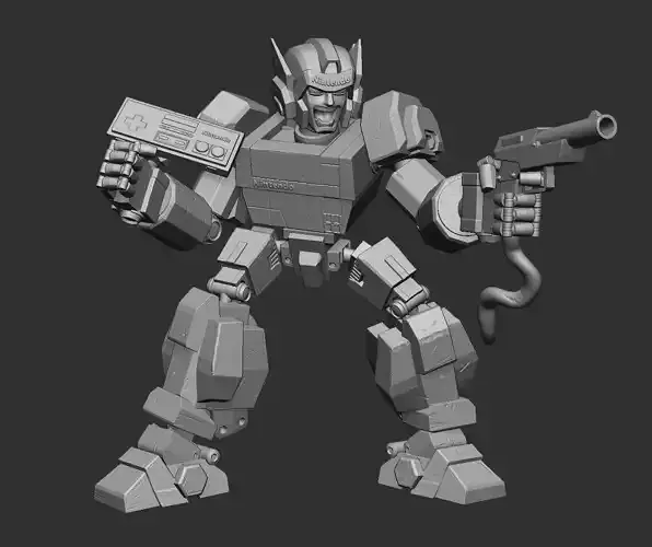 Nintendo Robot transformers mash up 