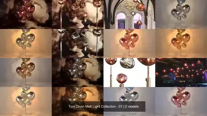 Tom Dixon Melt Light Collection - 01 Tom Dixon Melt Light Collection - 01