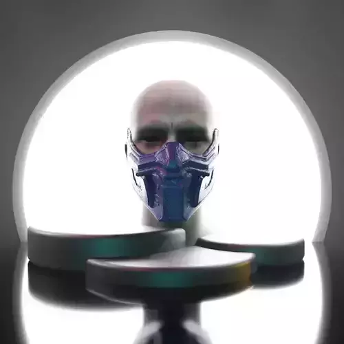 Arctika Whiteout Ultra-Detailed Cyber Rymer Mask 3D print model