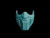 Arctika Whiteout Ultra-Detailed Cyber Rymer Mask 3D print model_1