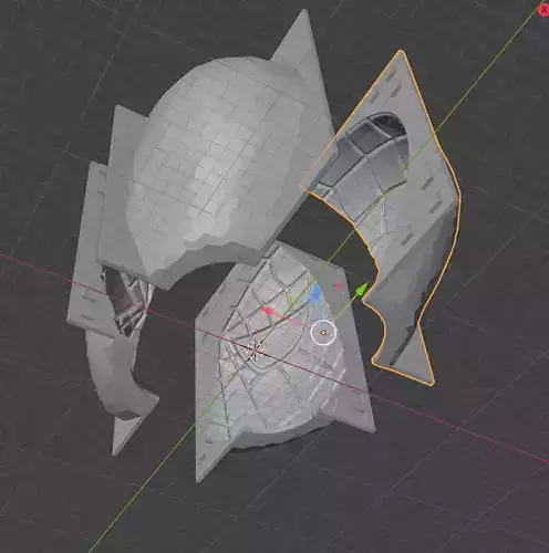 SPIDER-MAN RAIMI MASK MOLD 3D print model