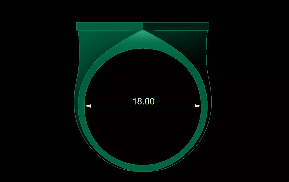 Horcrux Ring for Men for Him 3D model_4