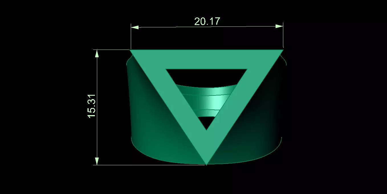 Horcrux Ring for Men for Him 3D model_5