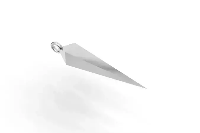 Mens Pointed Arrow Pendant