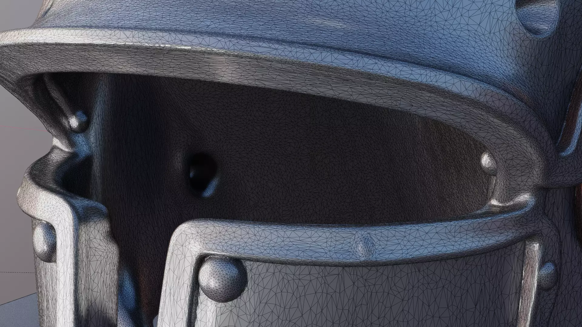 Real Size Viking Helmet STL Norse Warrior Armor Prop 3D print model_3