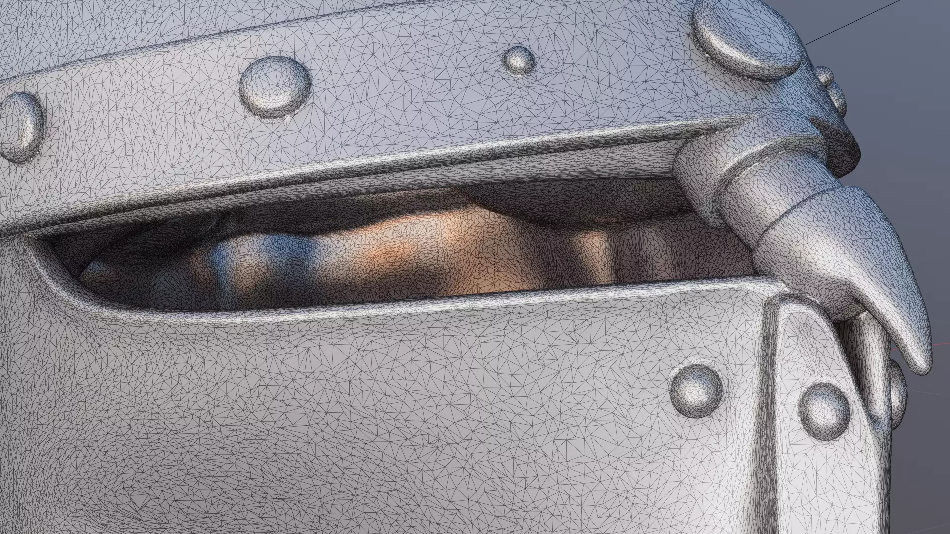 Full Size Viking Helmet STL Realistic Norse Warrior Prop 3D print model_2