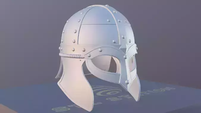 Viking Helmet 3D Printable Model STL File 3D print model