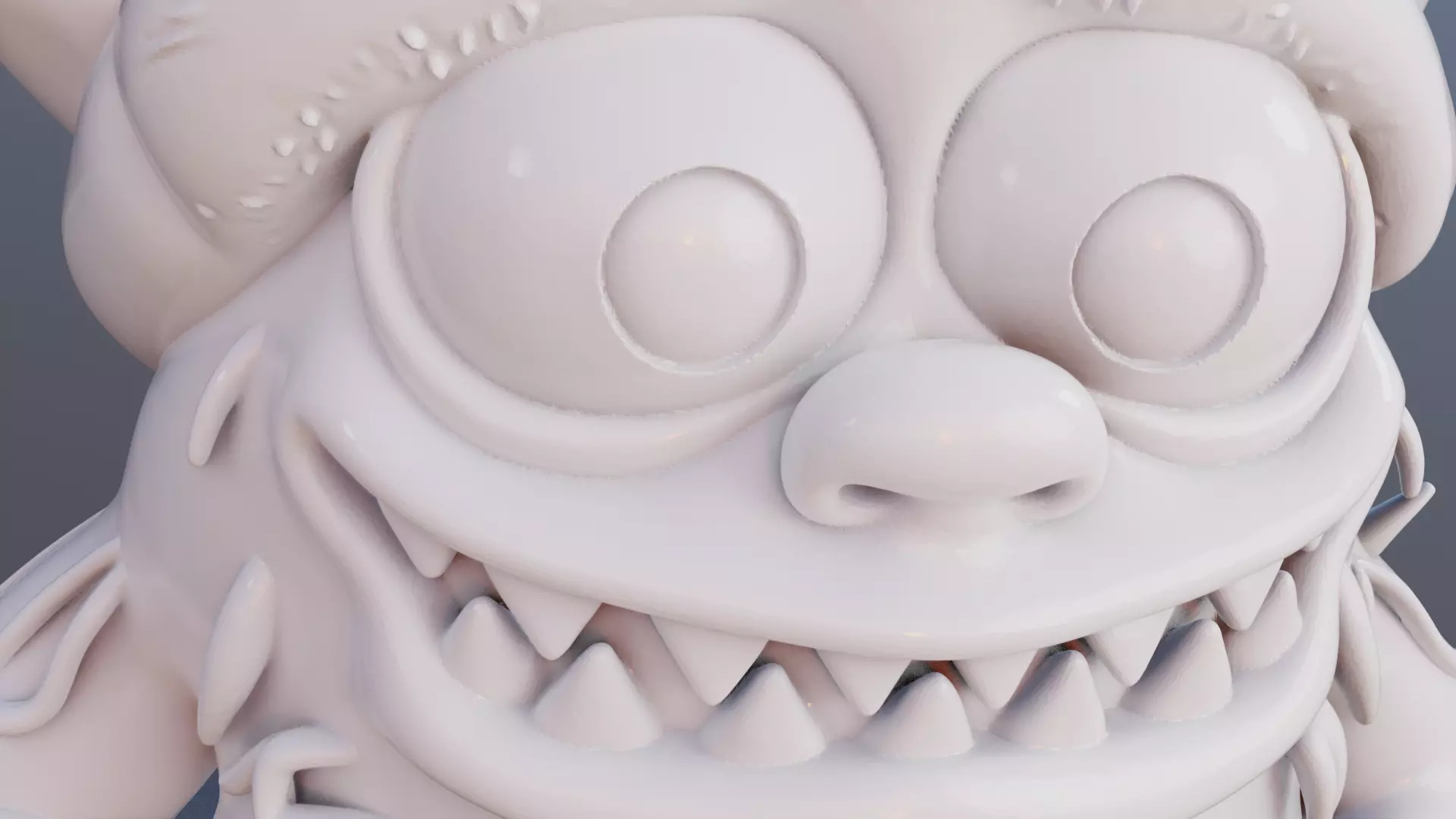 Snuggle Snout 3D Printable Cute Monster Model 3D print model_9