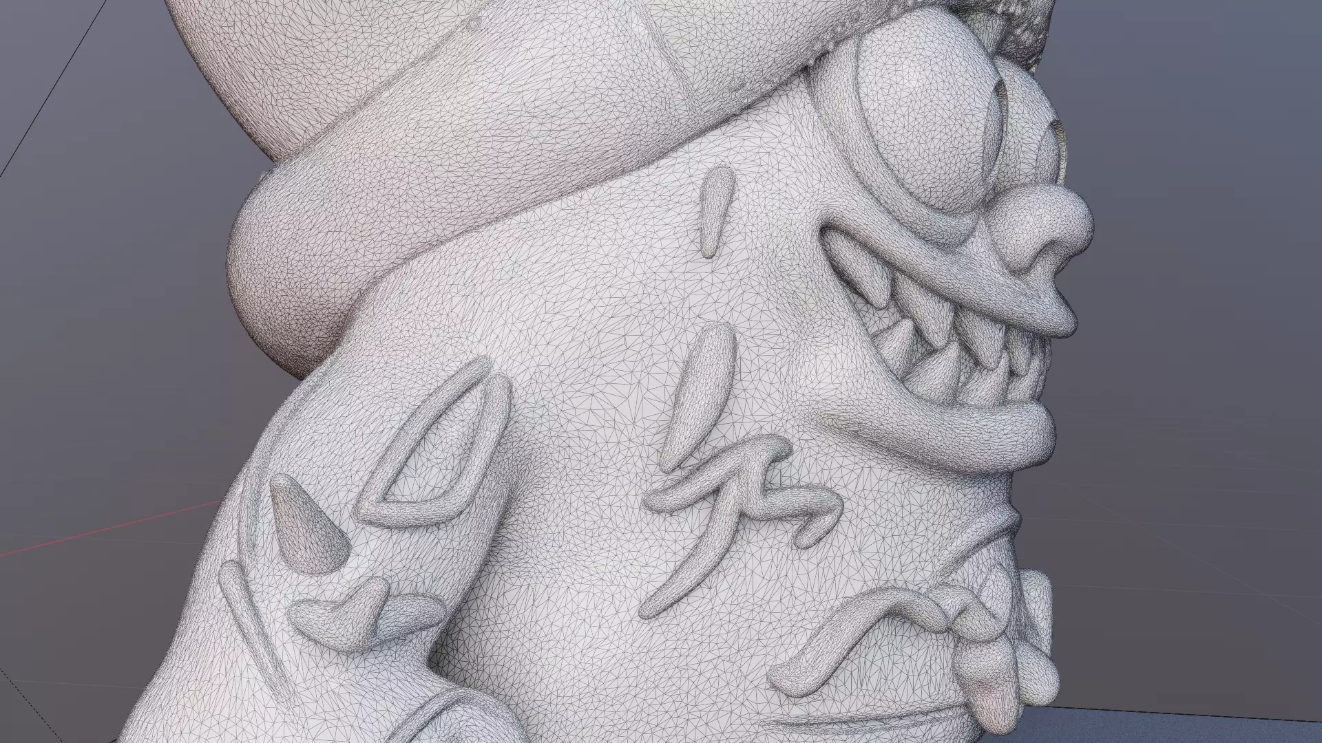 Snuggle Snout 3D Printable Cute Monster Model 3D print model_4