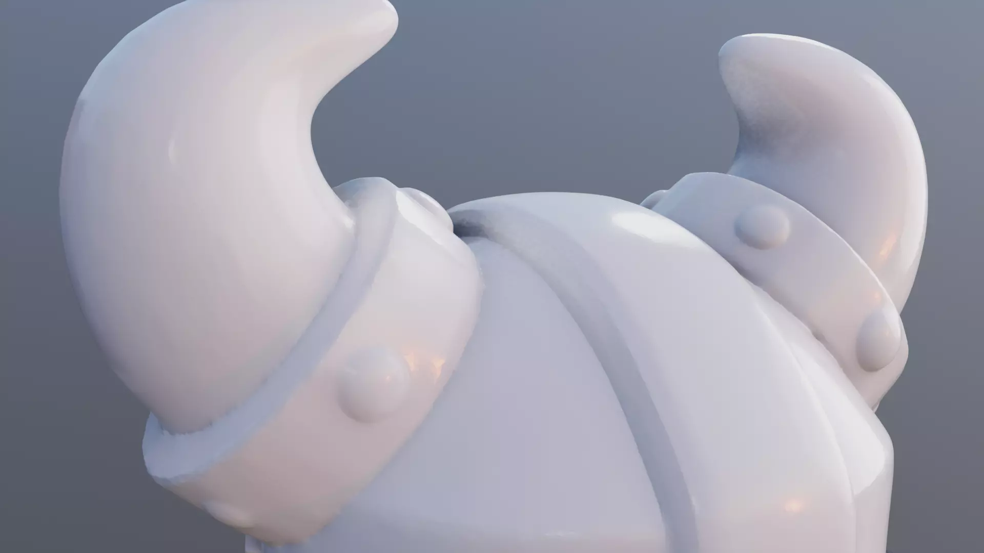 Viking Helmet Real Size 3D Printable Model 3D print model_9