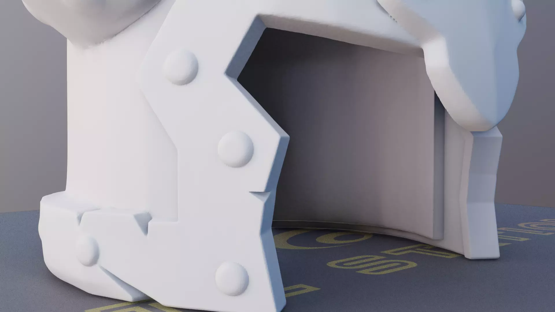 Viking Helmet Real Size 3D Printable Model 3D print model_6