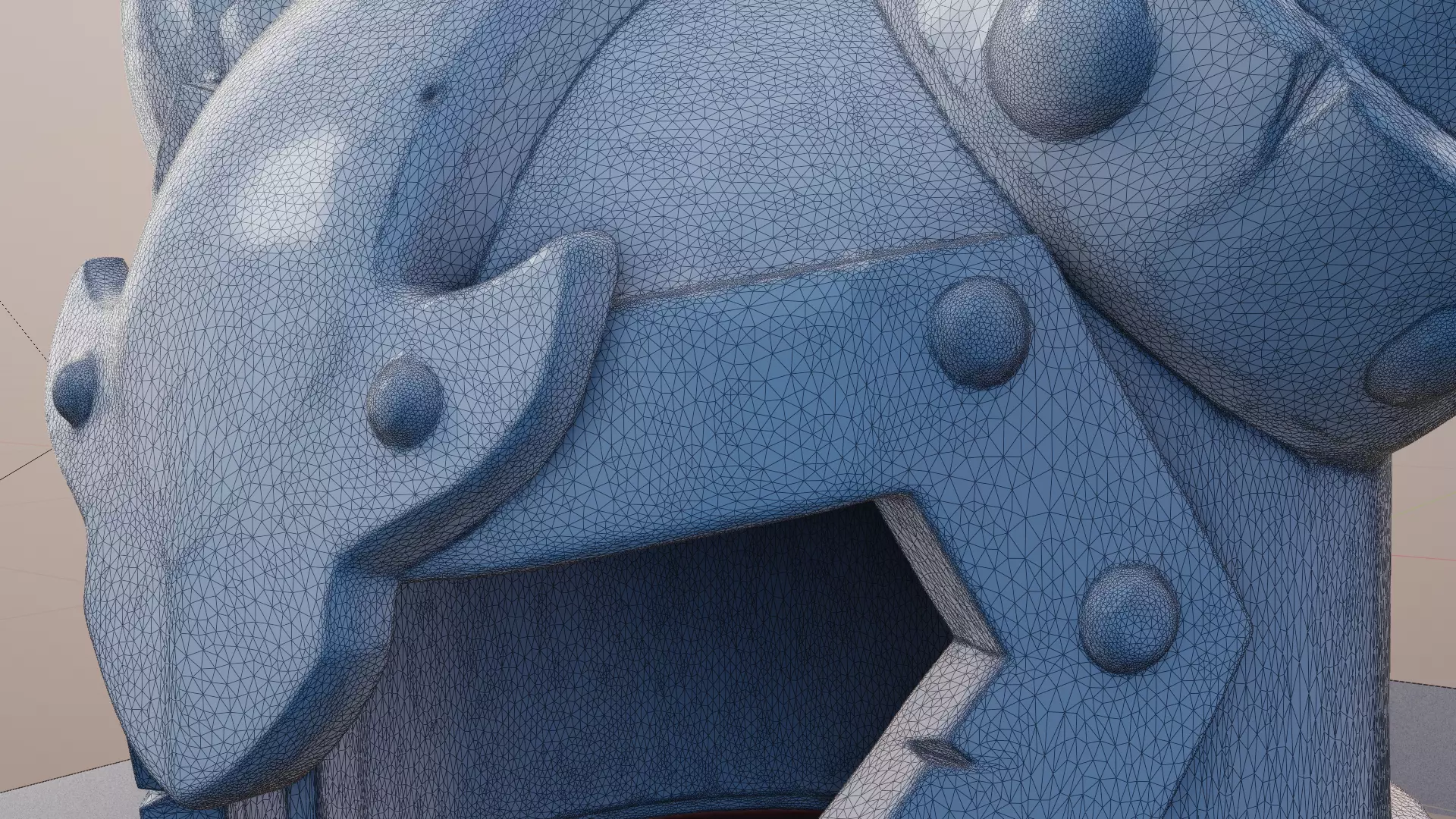 Viking Helmet Real Size 3D Printable Model 3D print model_11