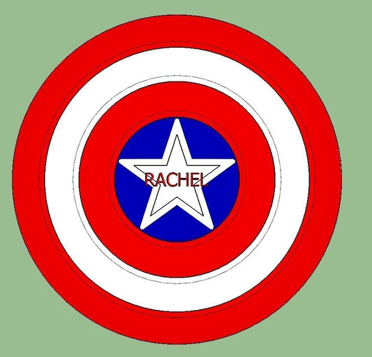  Shield for Rachel 3D model