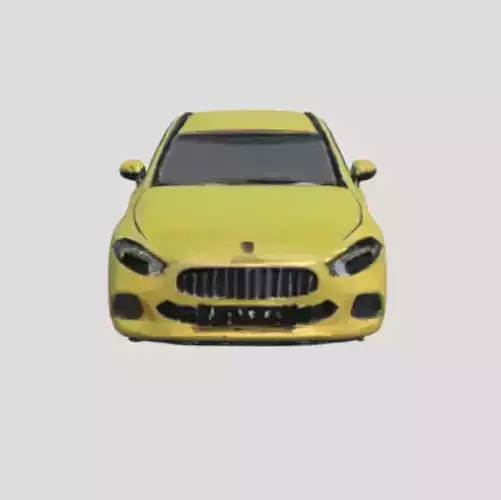 A city car  Free 3D model