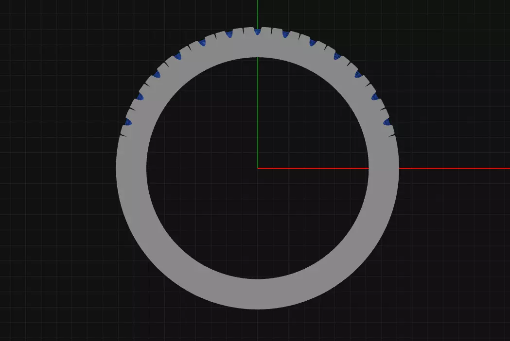 Wedding Ring 3D print model_3