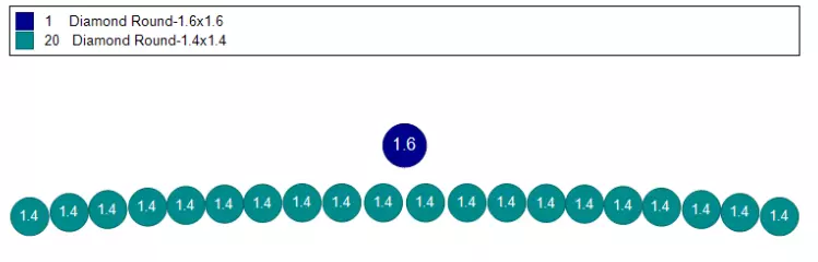 42 Prong Diamond Wedding Ring 3D print model_7