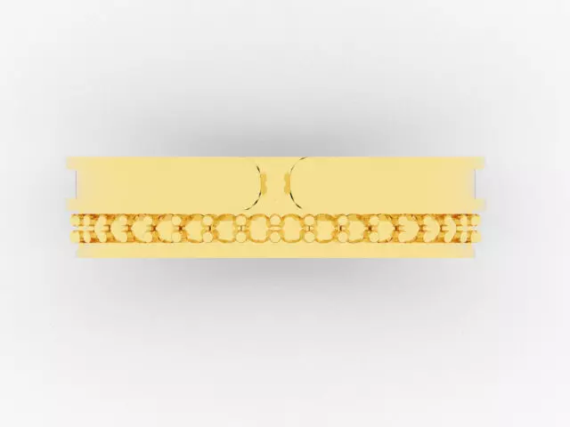 42 Prong Diamond Wedding Ring 3D print model_4