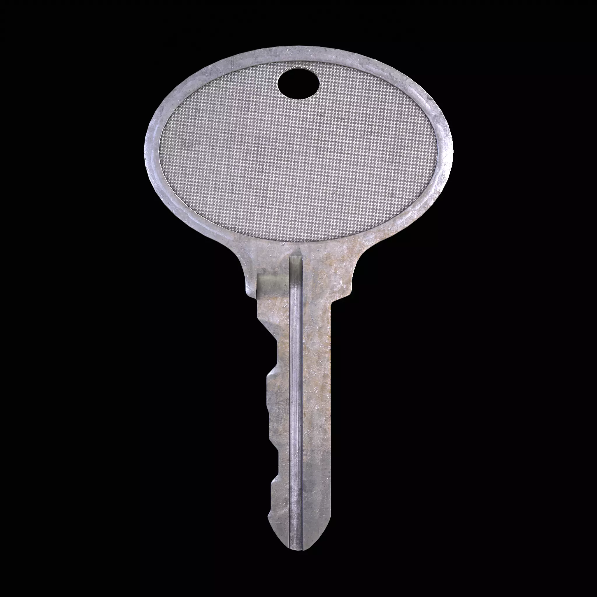 House Key Low-poly 3D model_4
