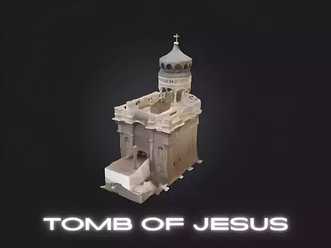 Jerusalem Holy Sepulchre Church Tomb of Jesus 3D Model 3D model Jerusalem Holy Sepulchre Church Tomb of Jesus 3D Model 3D model