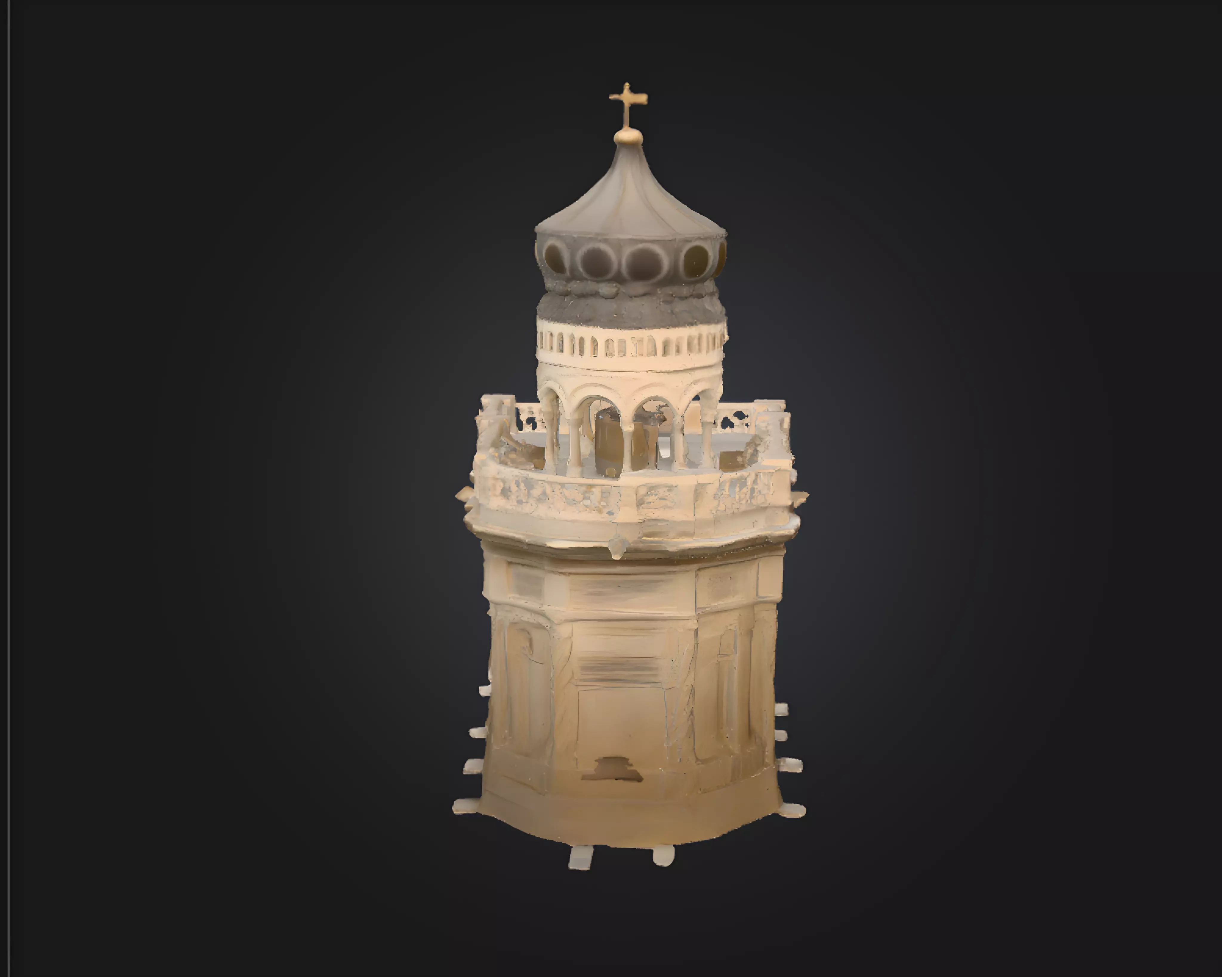 Jerusalem Holy Sepulchre Church Tomb of Jesus 3D Model 3D model_2