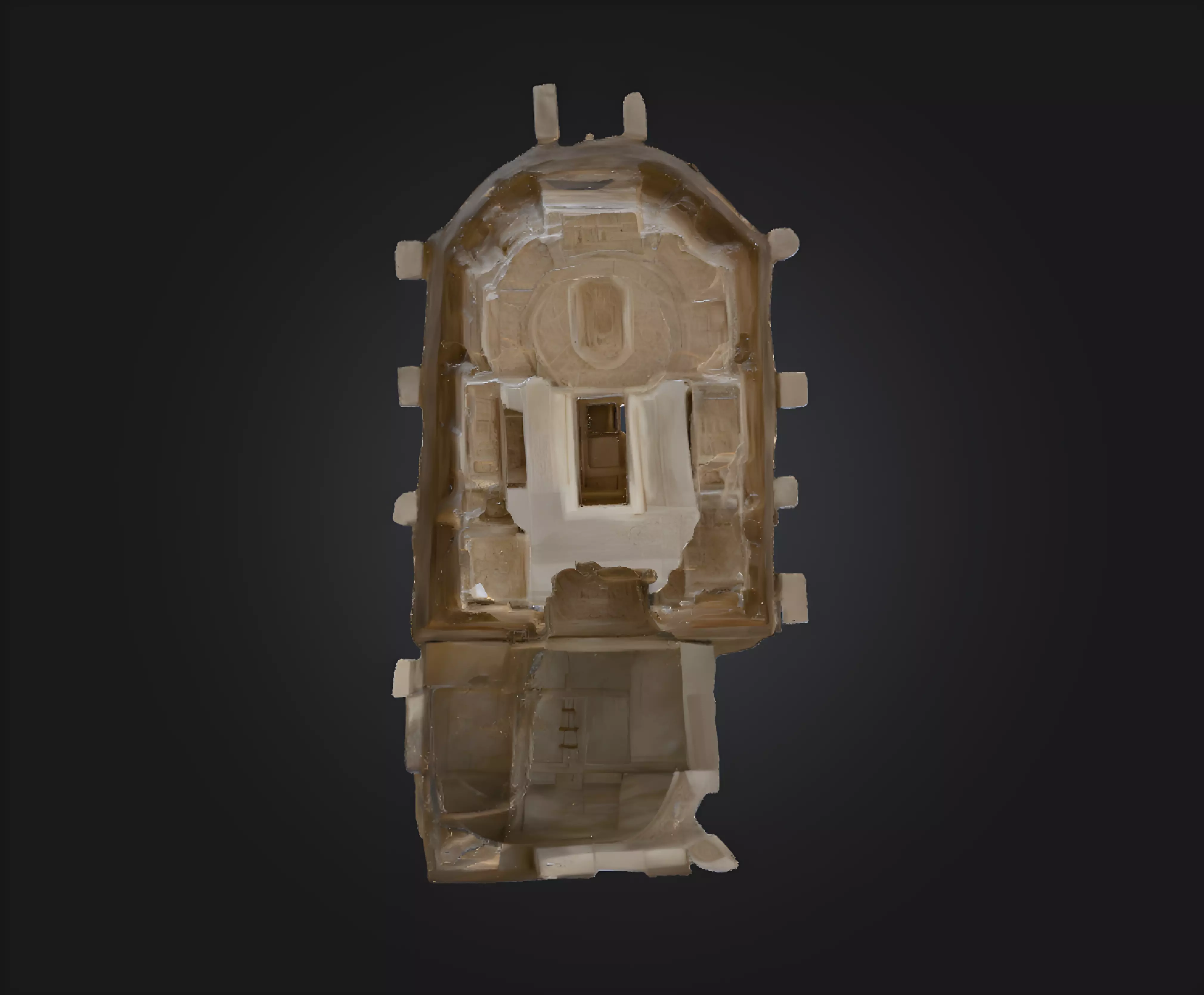 Jerusalem Holy Sepulchre Church Tomb of Jesus 3D Model 3D model_4