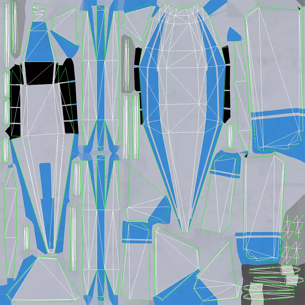 Low-poly Floatplane PBR Free low-poly 3D model_16