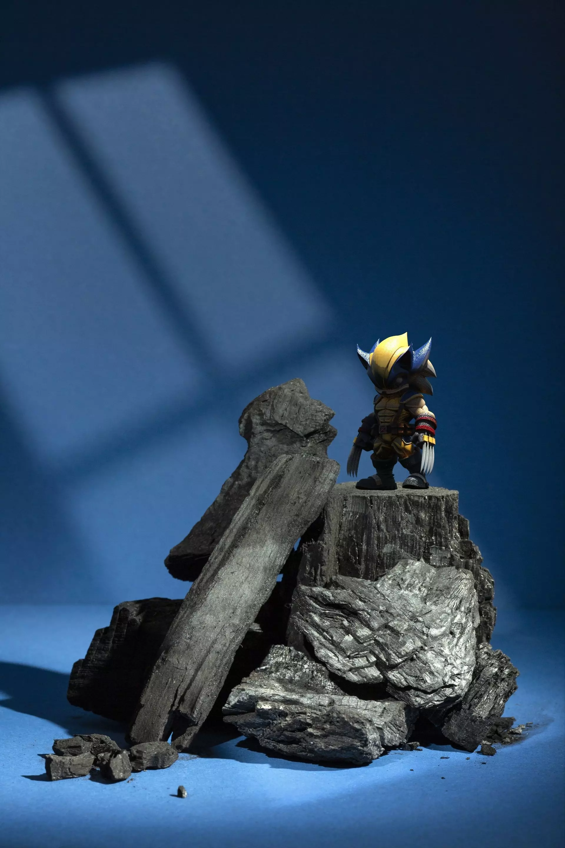 Sonic x Wolverine SD 3D print model_18