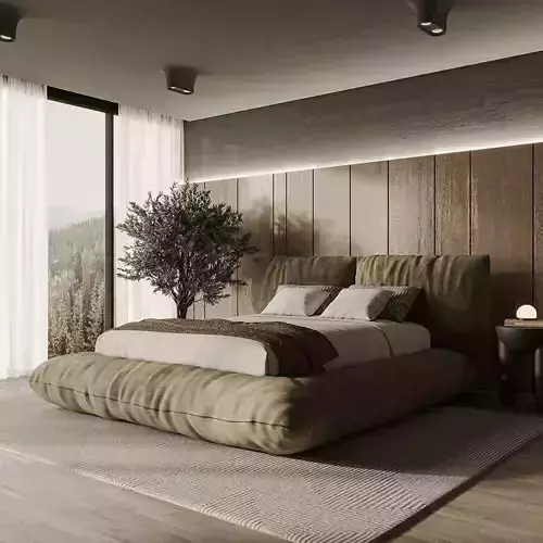 Alba Oversized Cushion Bed