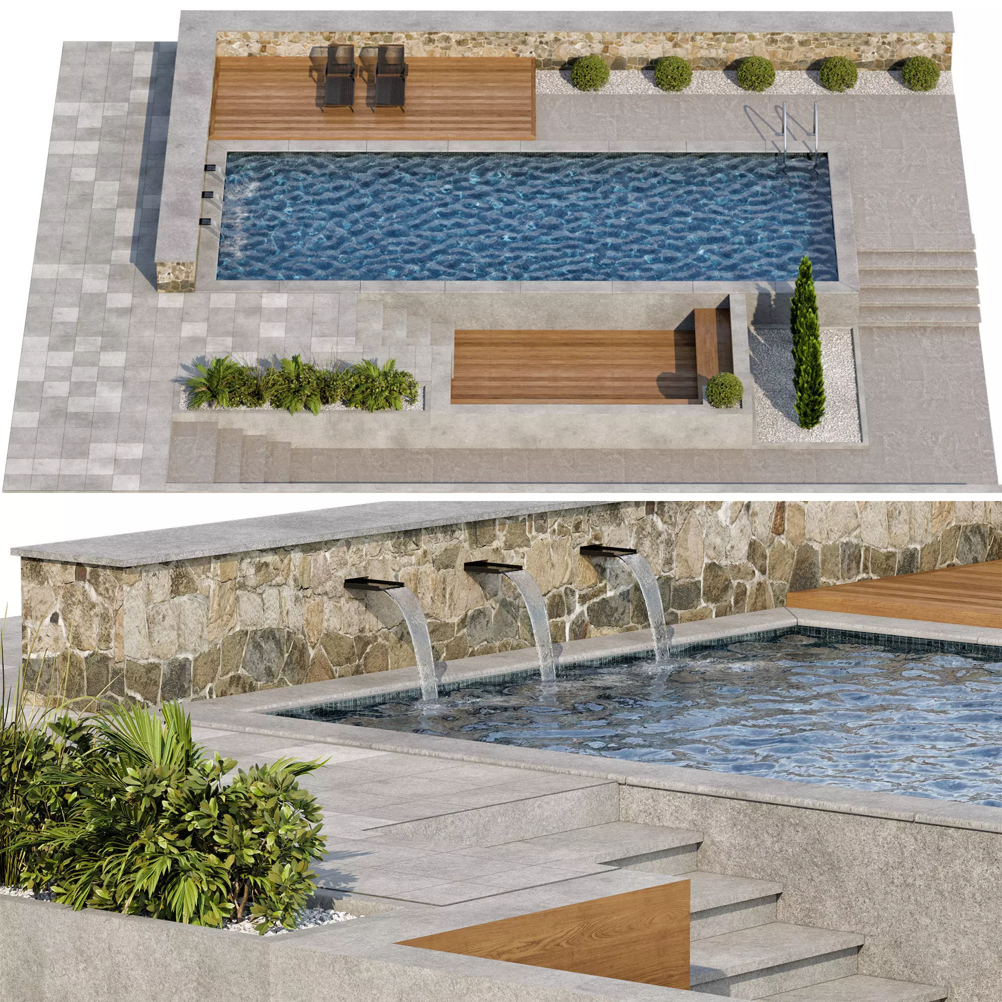 Pool 37 3D model