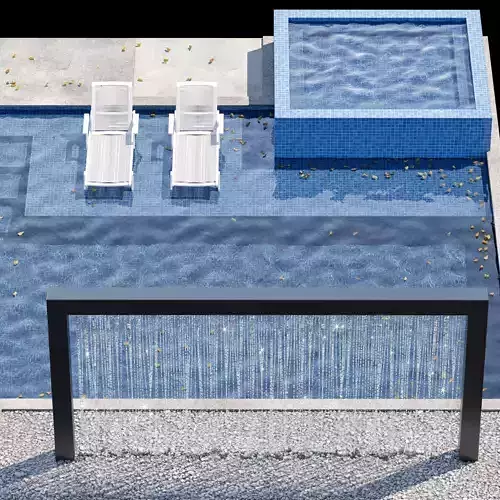 Pool 36 3D model 5