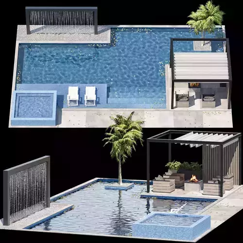 Pool 36 3D model