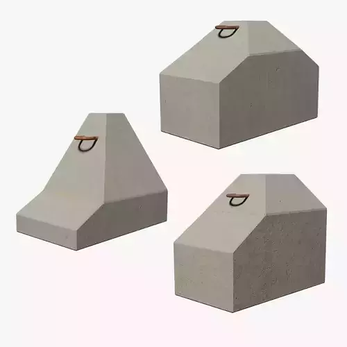 Military Anti Tank Dragon Teeth Series MFO Lot1 N10-12 Group 4