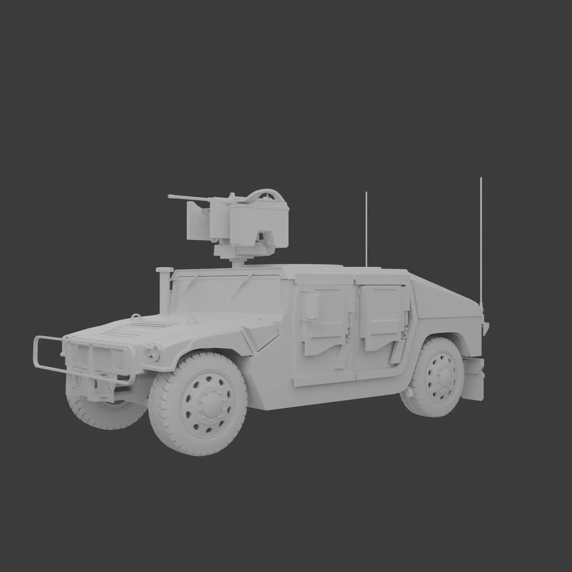 HMMWV 3D model_11