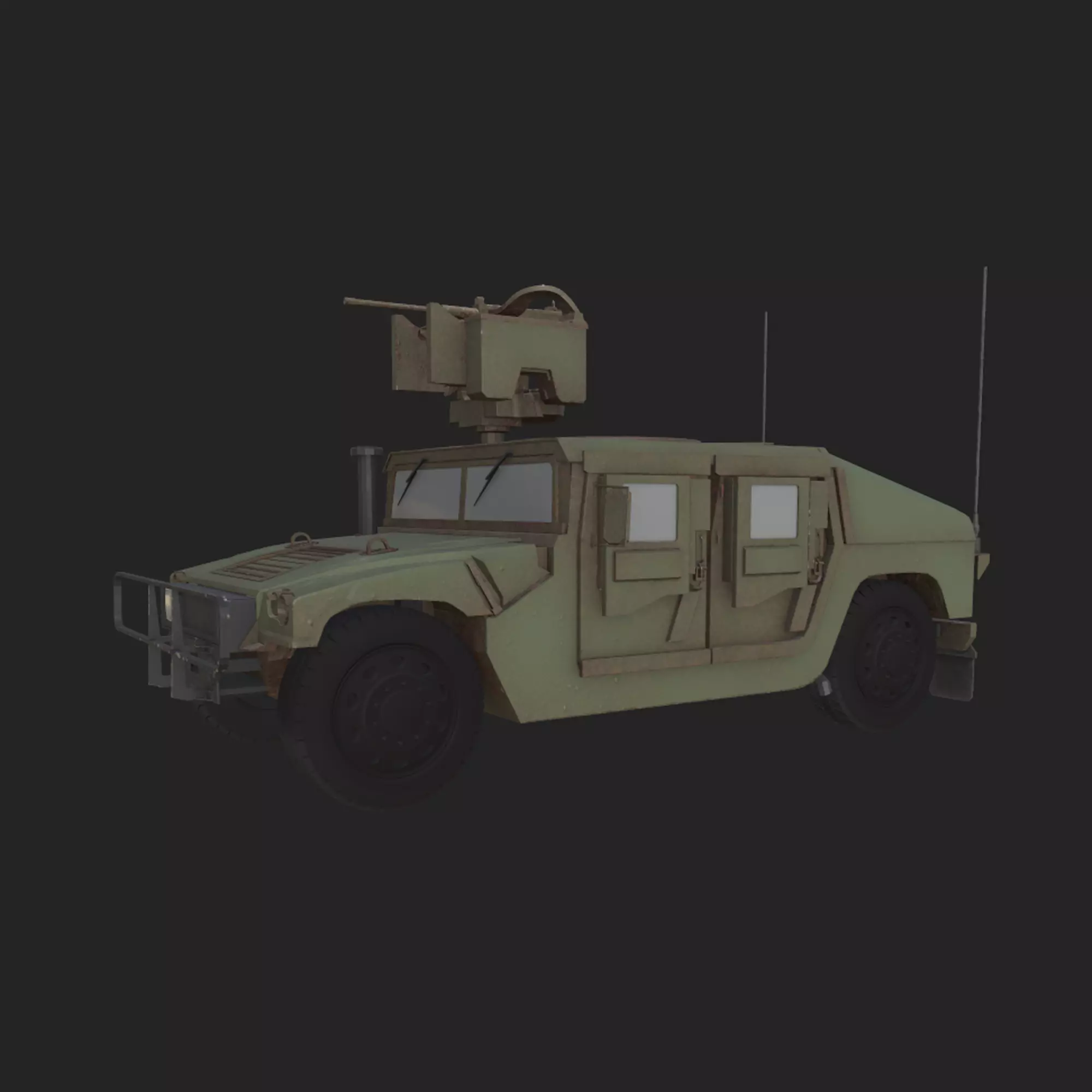HMMWV 3D model_6