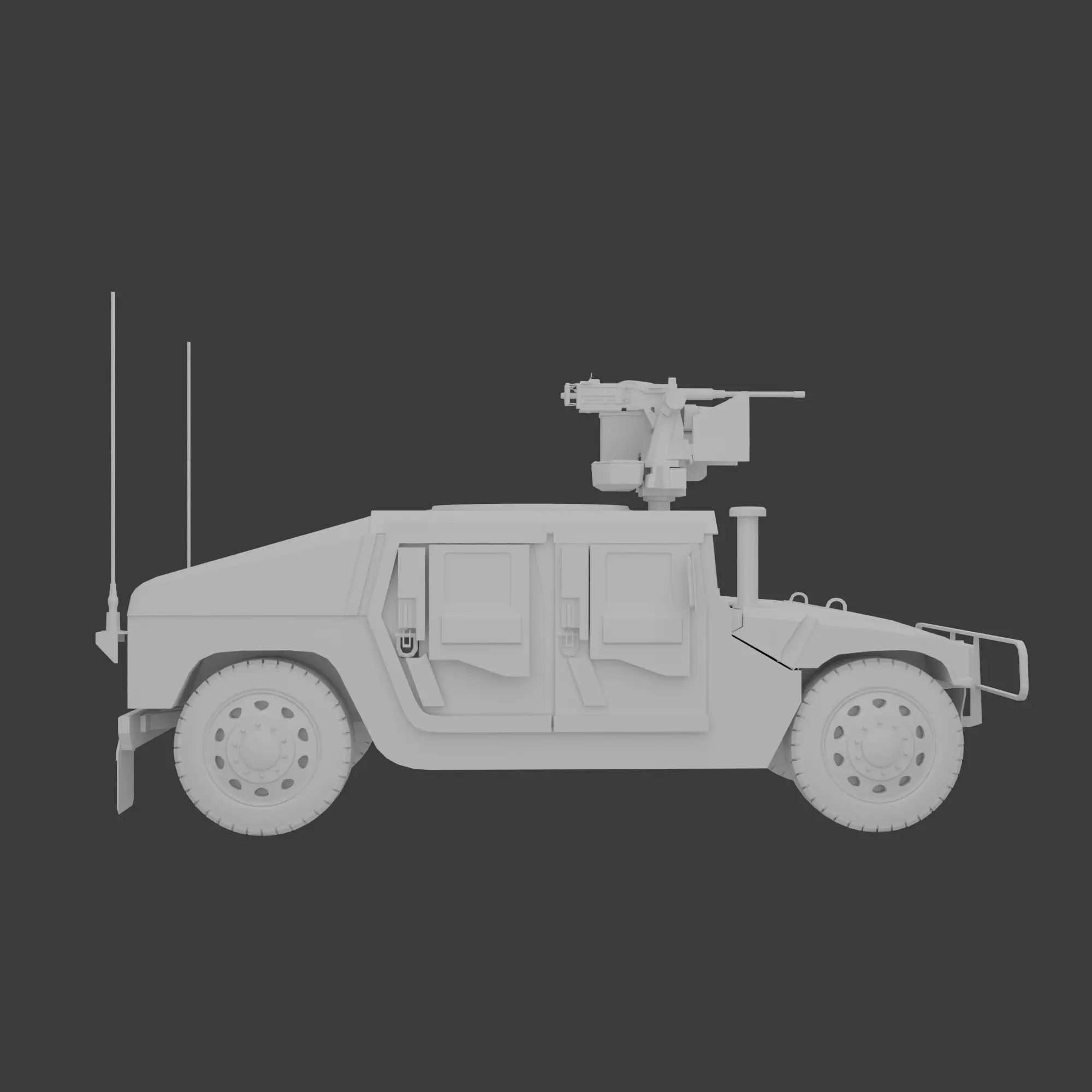 HMMWV 3D model_9