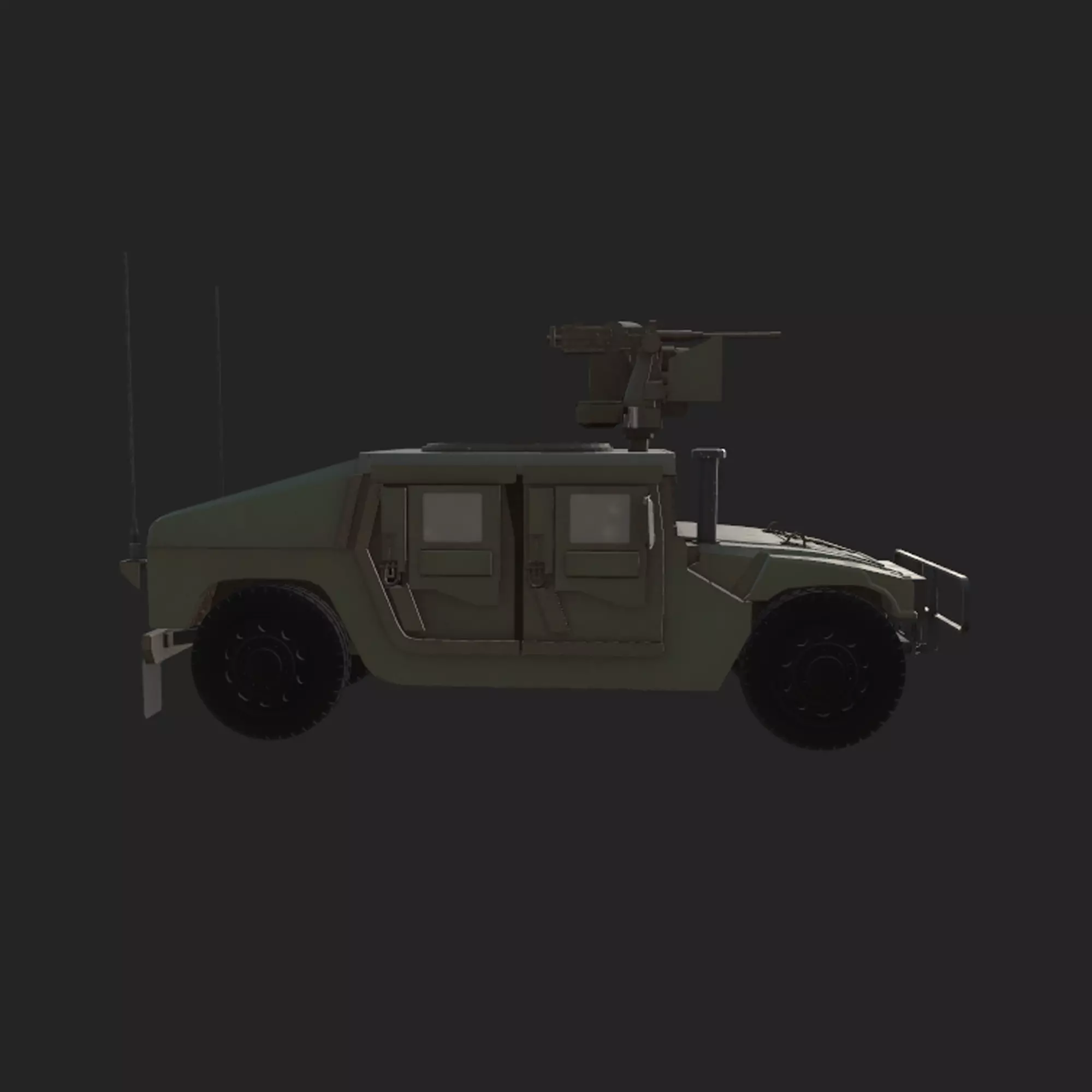 HMMWV 3D model_5