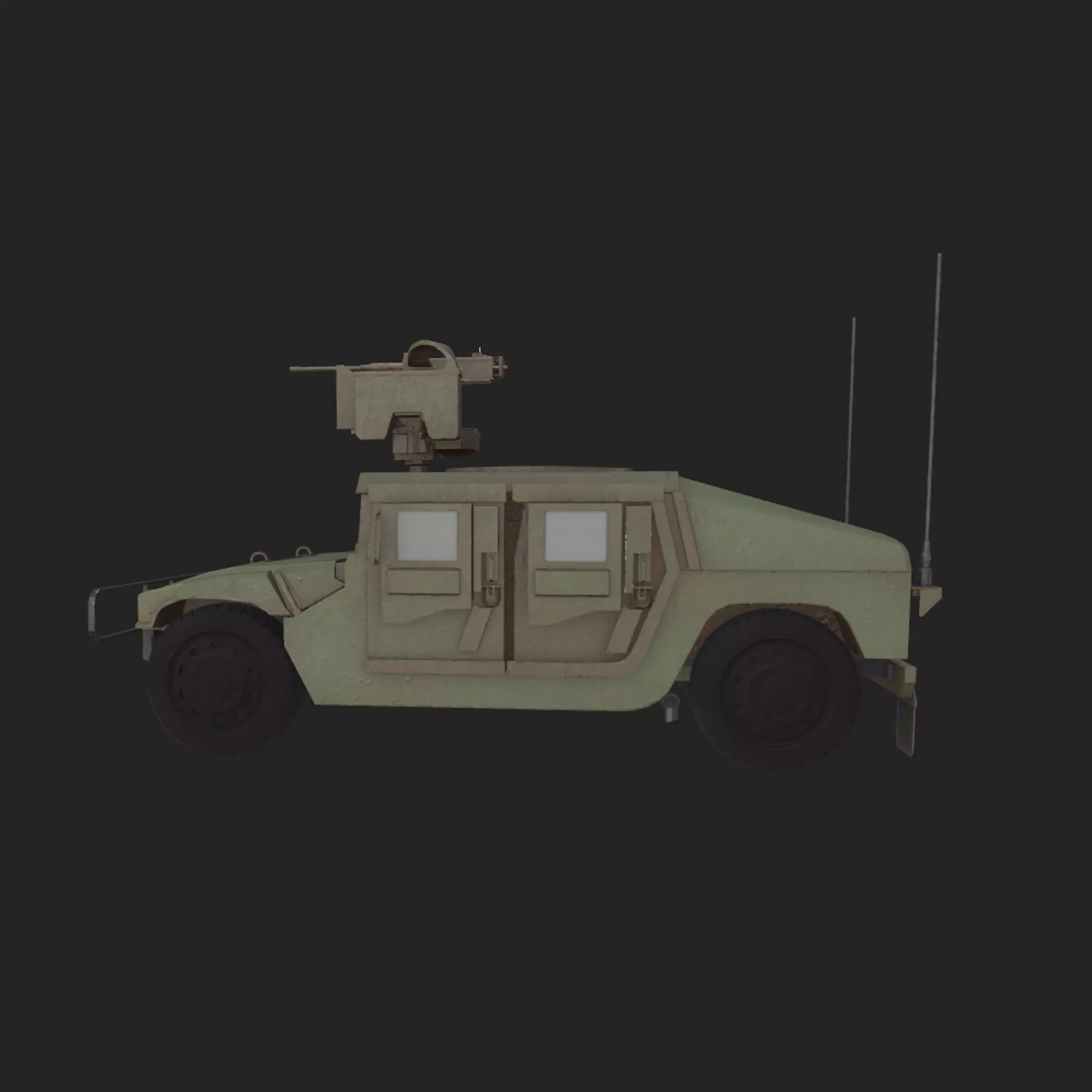 HMMWV 3D model_2