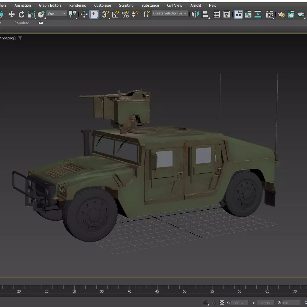 HMMWV 3D model_33