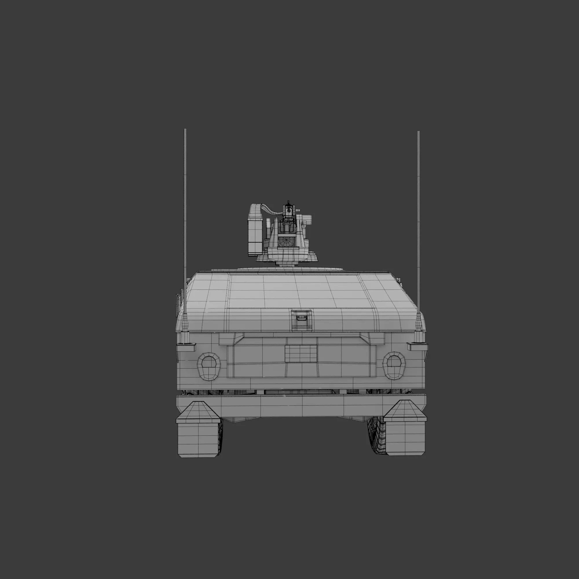 HMMWV 3D model_13