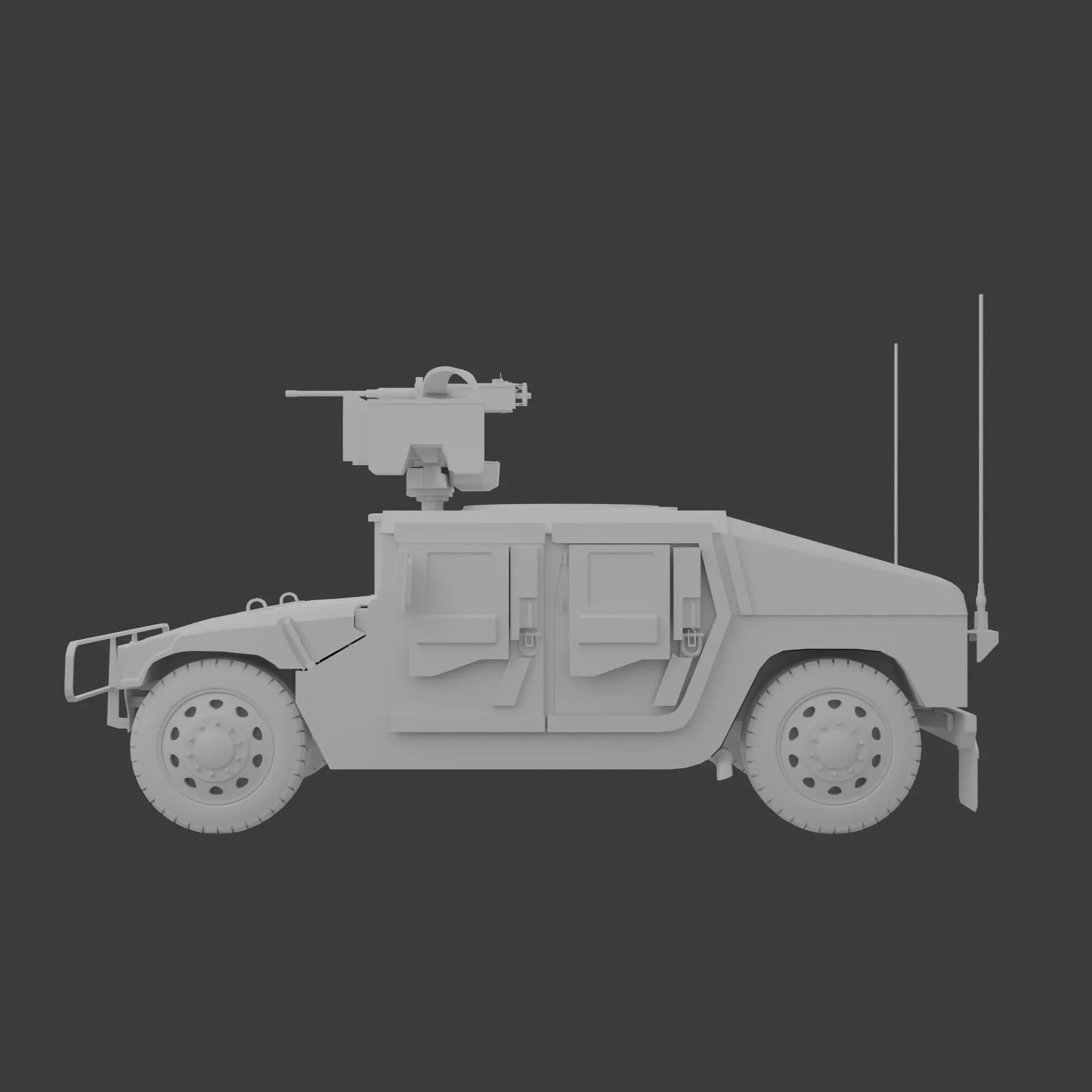 HMMWV 3D model_7