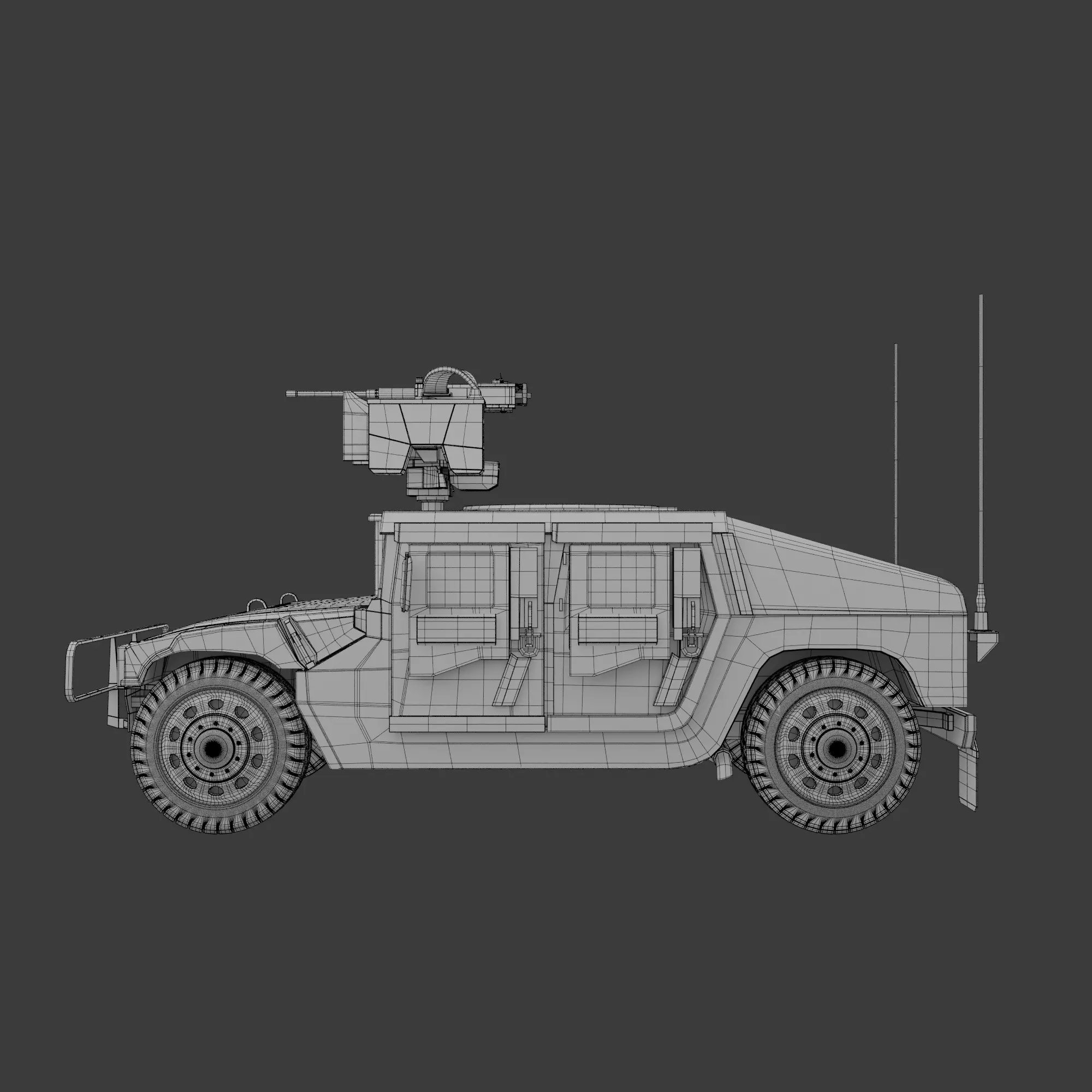 HMMWV 3D model_12