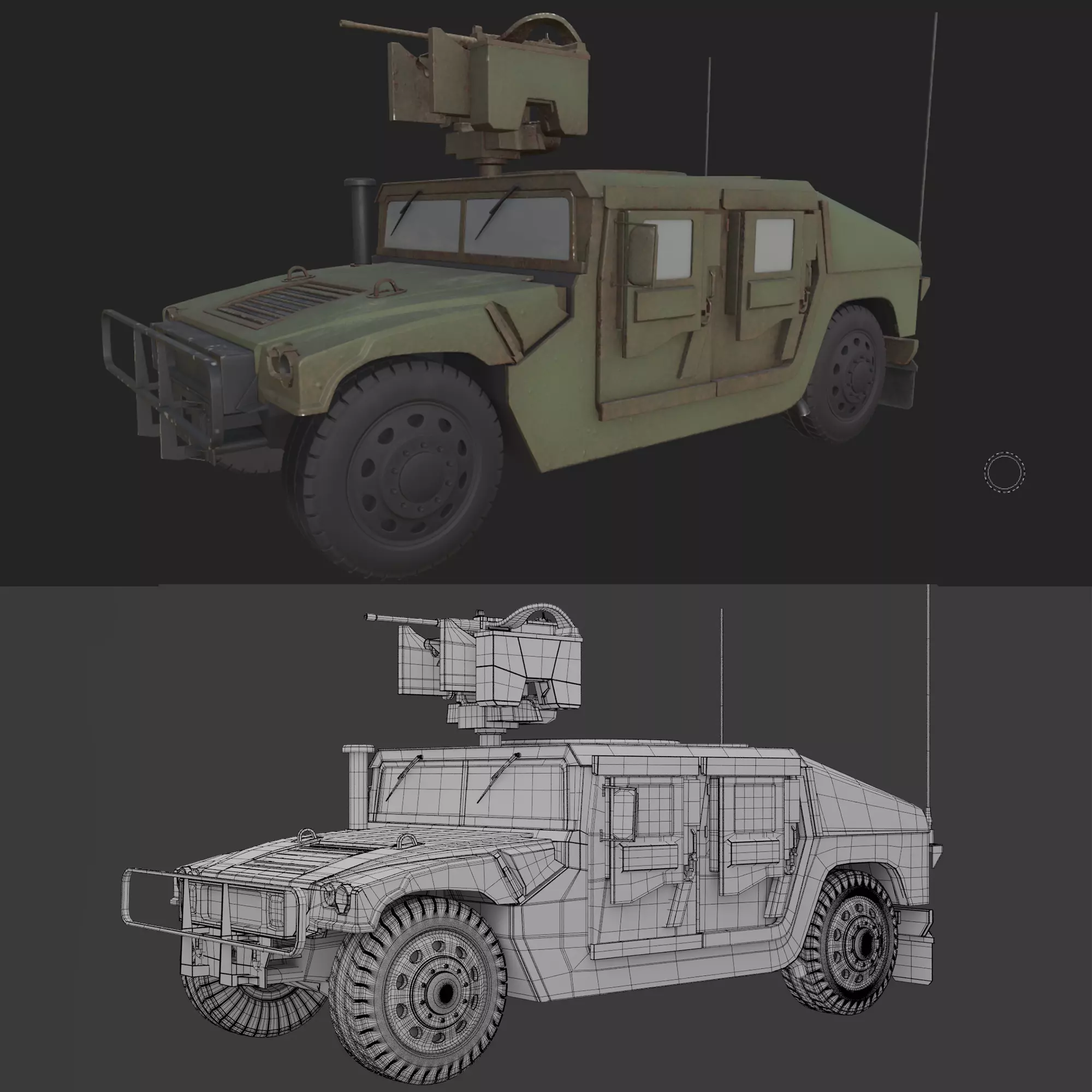 HMMWV 3D model_0
