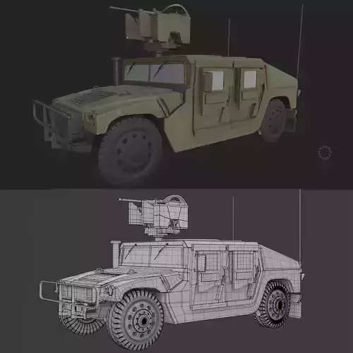 HMMWV 3D model