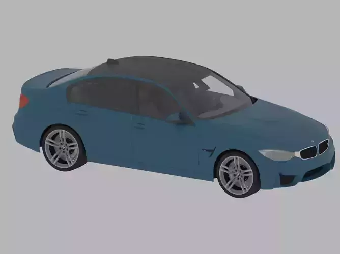 BMW M3 F30 Sedan 2015 3D model