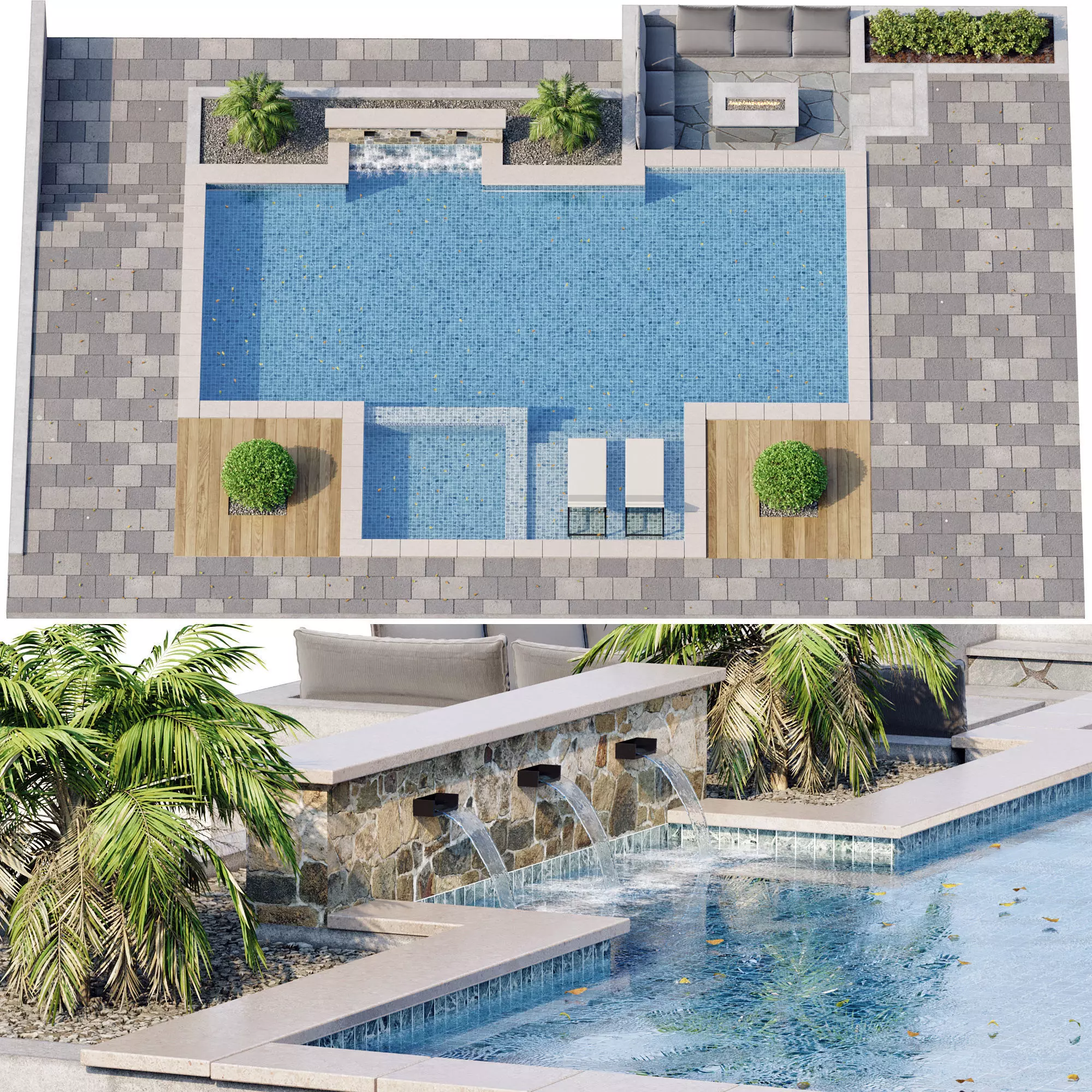 Pool 29 3D model