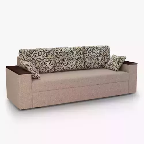 Straight Sofa Natali 3D model