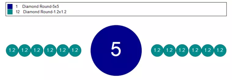 36 Prong Diamond Engagement Ring 3D print model_4